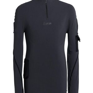 Off-White Logo Stretch Long Sleeve T-Shirt With Pockets NWT, Size L runs smaller